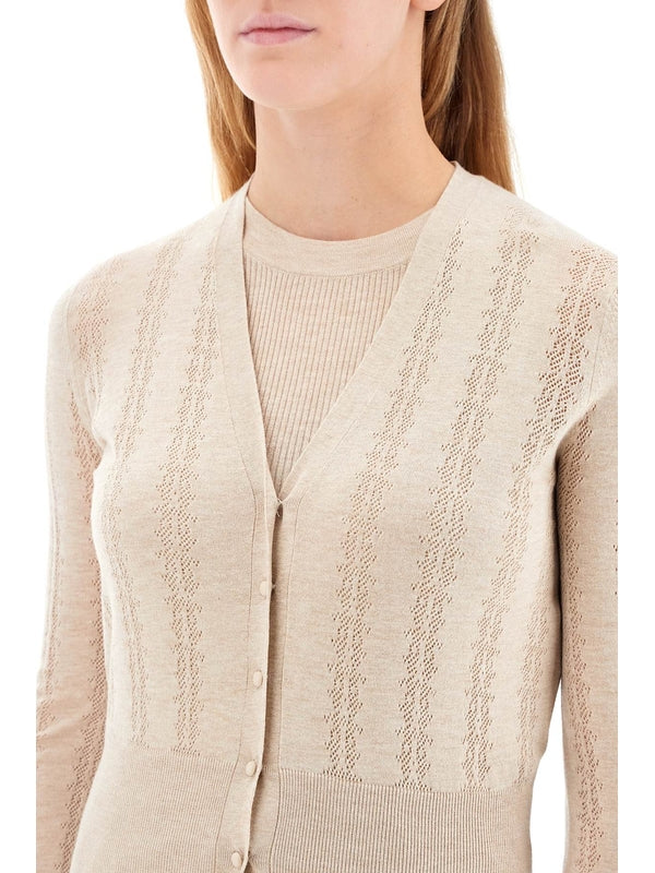 Abisso Silk Wool Cardigan