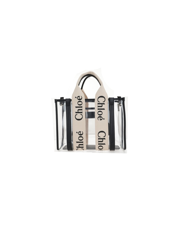 Woody Logo Pvc Tote Bag
