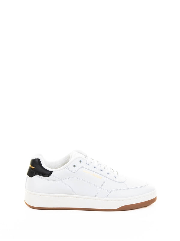 Saint Laurent White Low Top Sneakers