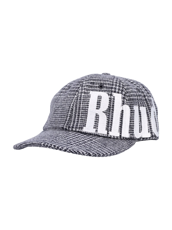 Logo Check Wool Blend Ball Cap