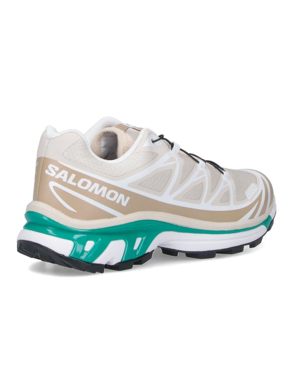 Salomon Beige Low Top Sneakers
