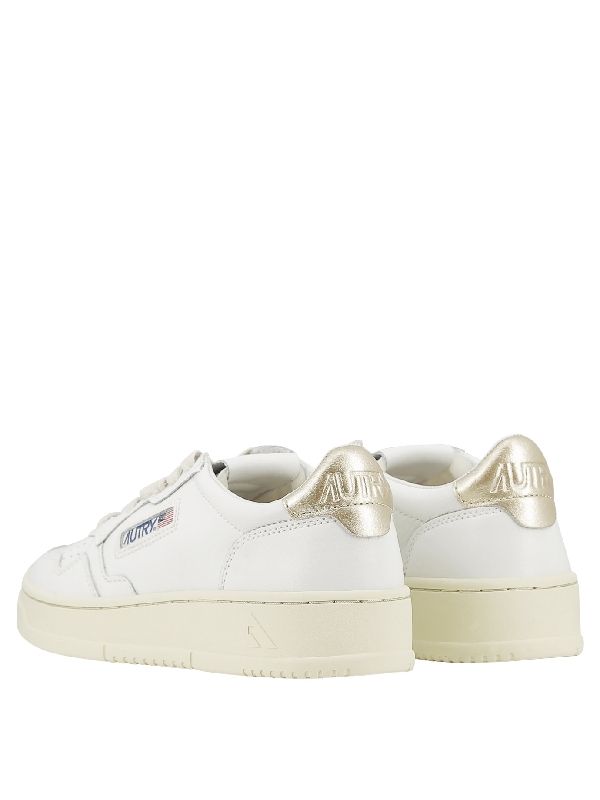 Metallic Tab Medalist Sneakers