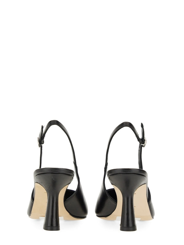 Fernanda Leather Slingback Heel