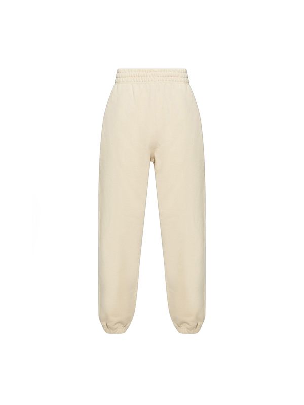 Back Logo Patch Cotton Pants