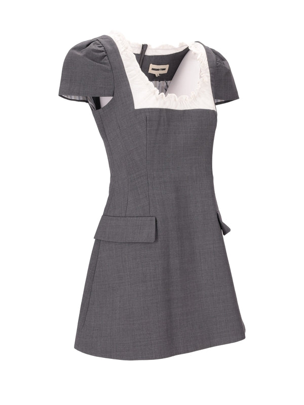 shushu/tong Grey Mini Dress