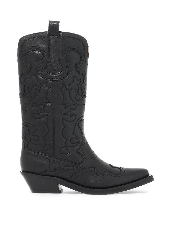 Western Leather Boots - Jente