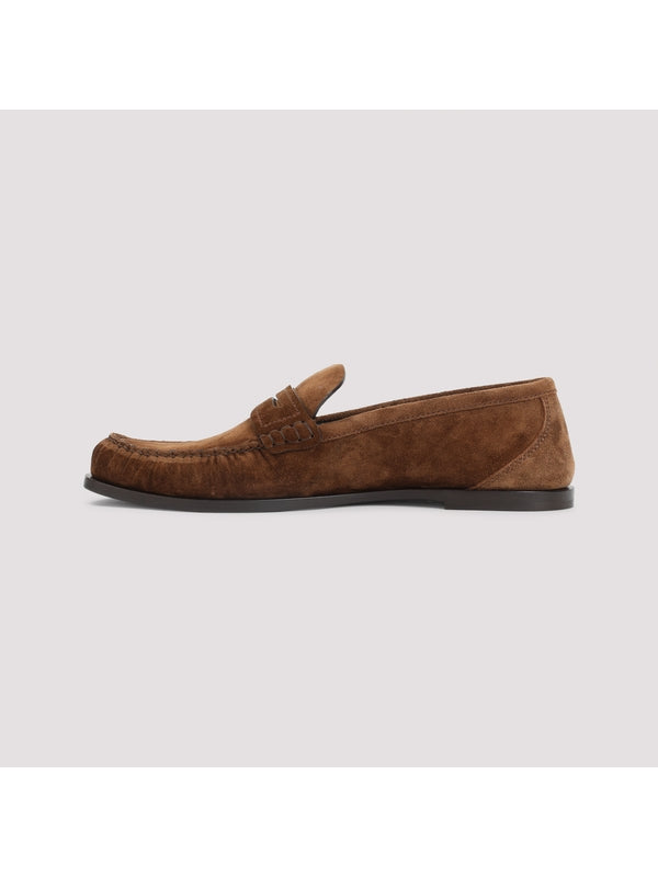 Saint Laurent Brown Loafers