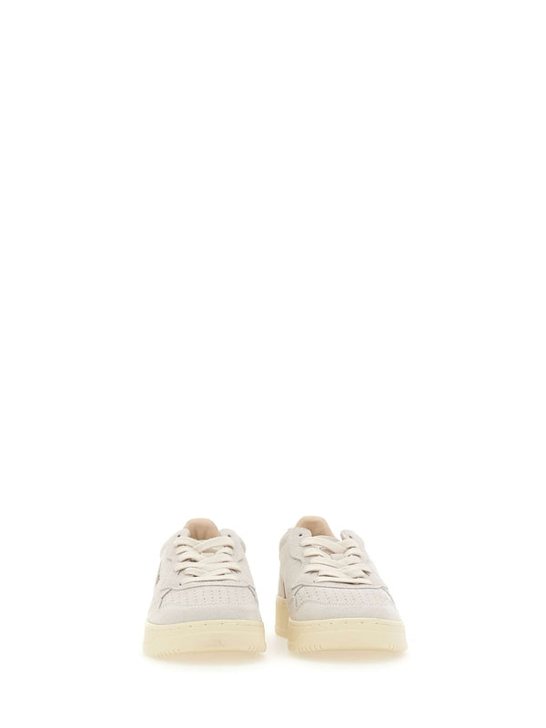 Autry Beige Low Top Sneakers