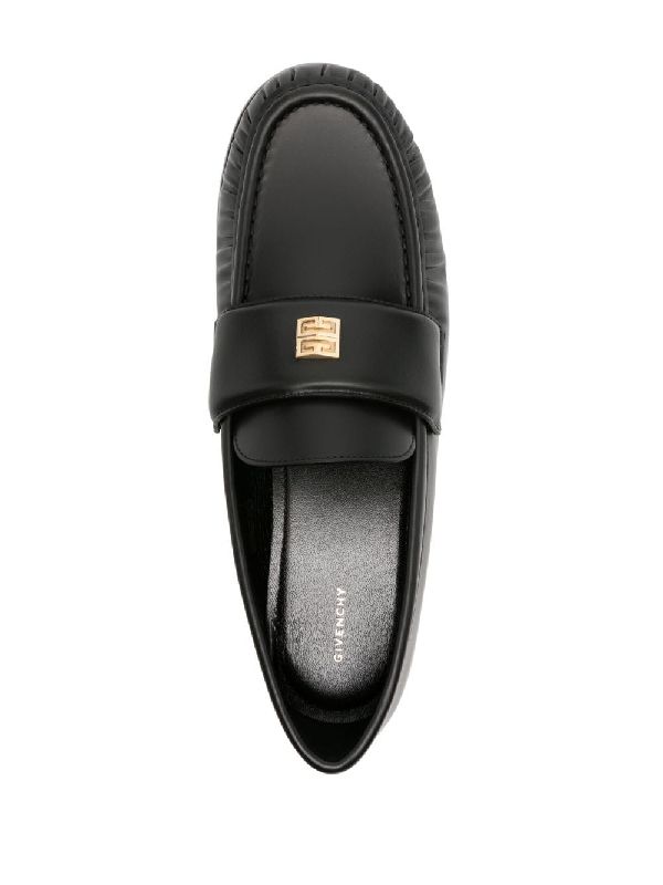 4G Leather Loafers