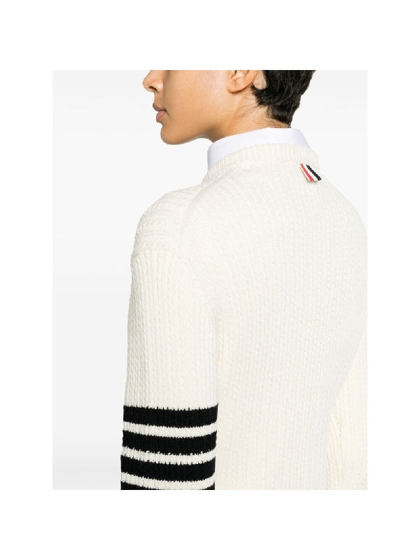 4-Bar Wool Knit