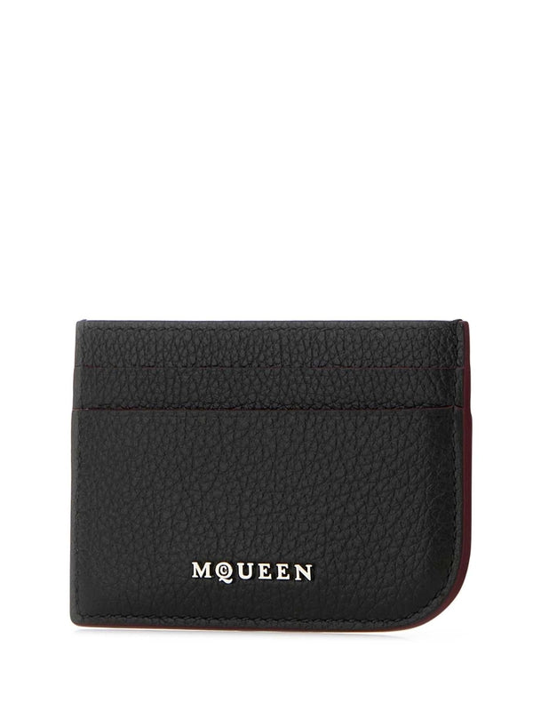 Alexander Mcqueen Black Card Holders