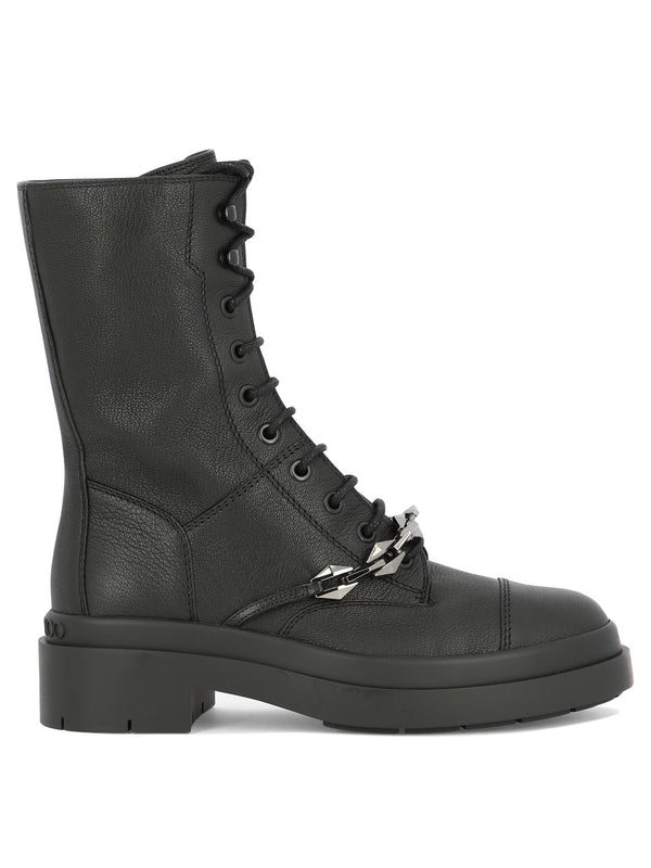 Nari Leather Lace-Up Boots