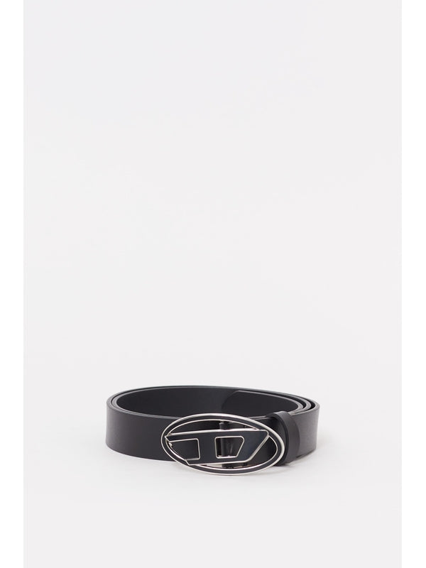 Diesel Black Leather Belts