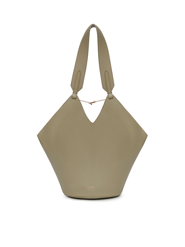 Lotus Calfskin Small Tote Bag