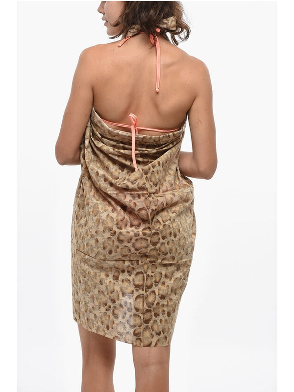 Celine Beige Mini Dress