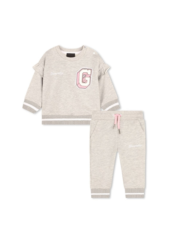Givenchy Grey Top And Bottom Set