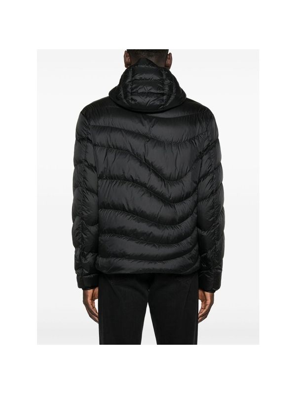 Zephyros Logo Patch Quilted Down Jacket