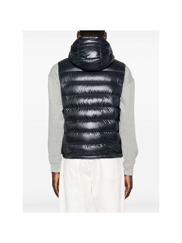 Barant Logo Patch Hooded Padded Vest