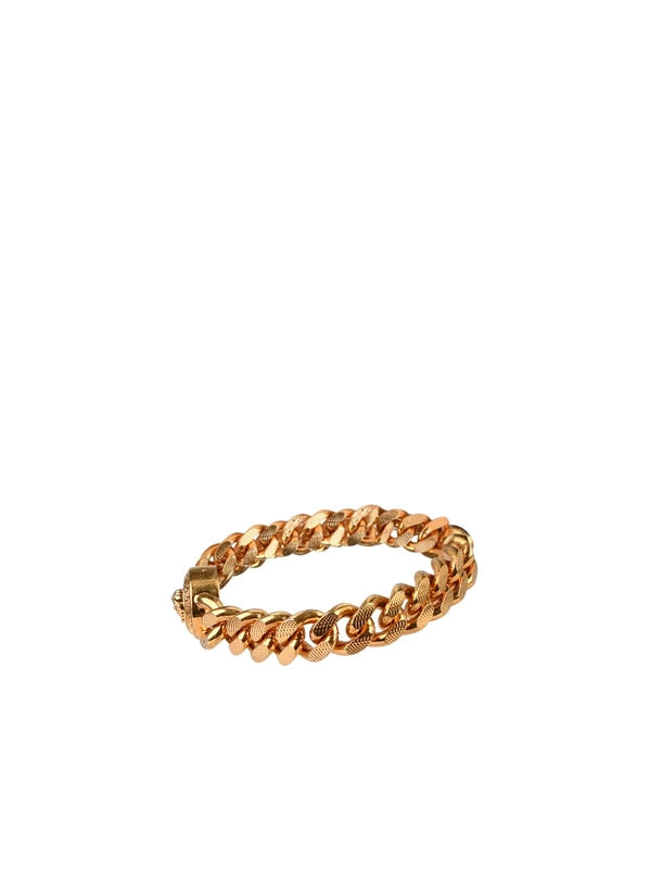 Medusa Gold Chain Bracelet