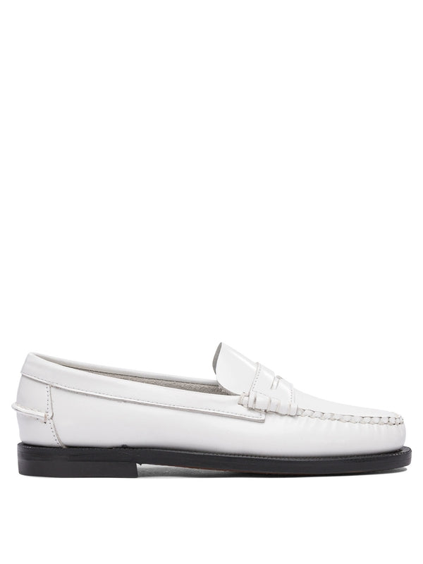 Sebago White Loafers