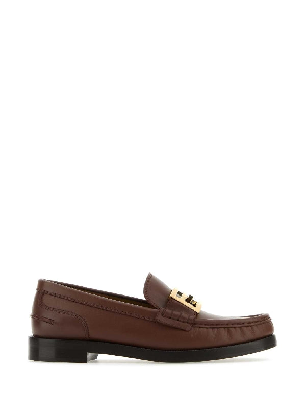 Baguette Leather Loafers