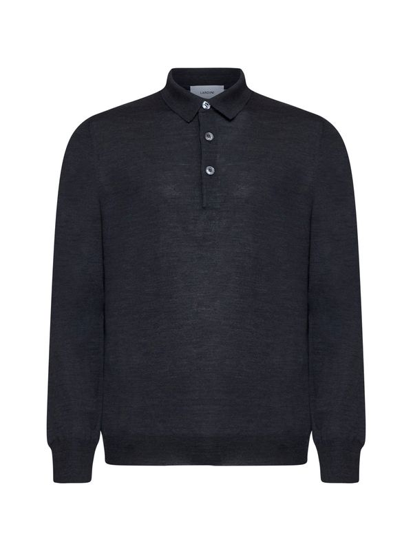 Wool Knit Polo Shirt