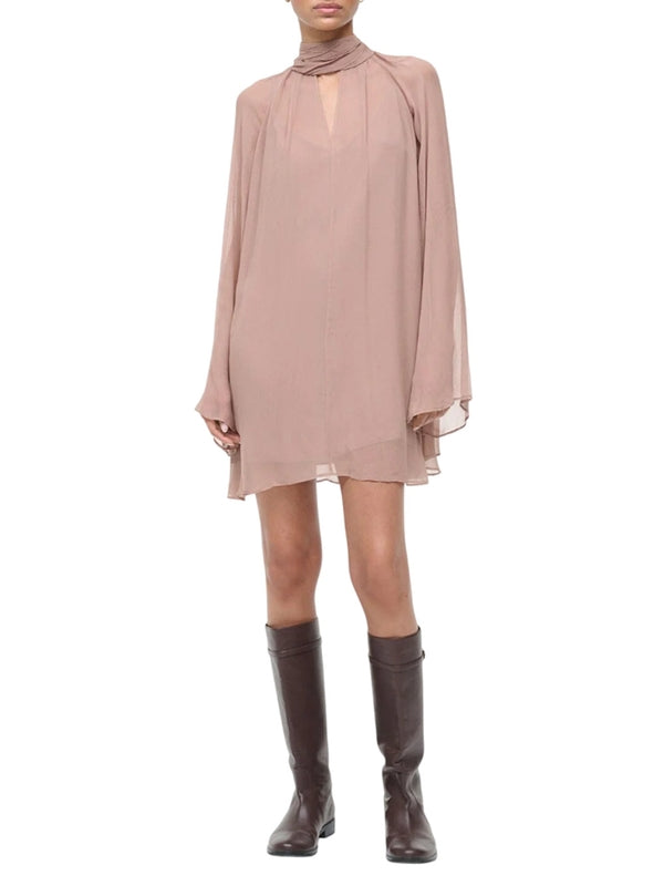 Staud Pink Mini Dress