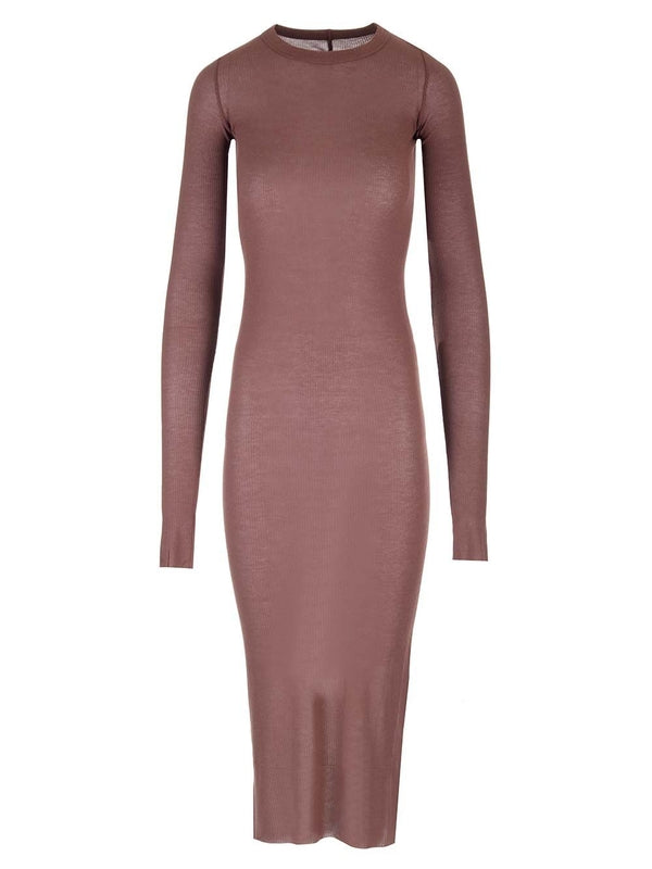 Viscose Silk Long Sleeve Dress