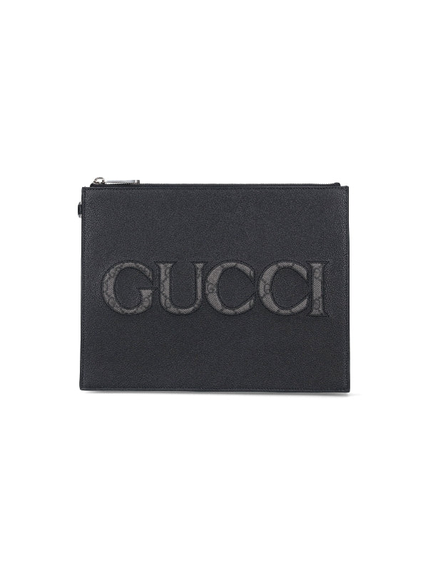 GG Supreme Logo Clutch