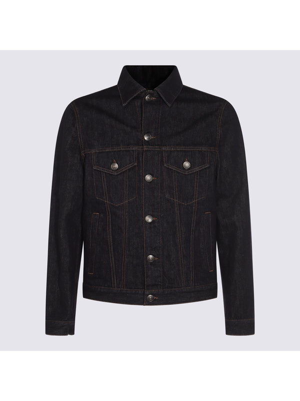 Brunello Cucinelli Navy Trucker