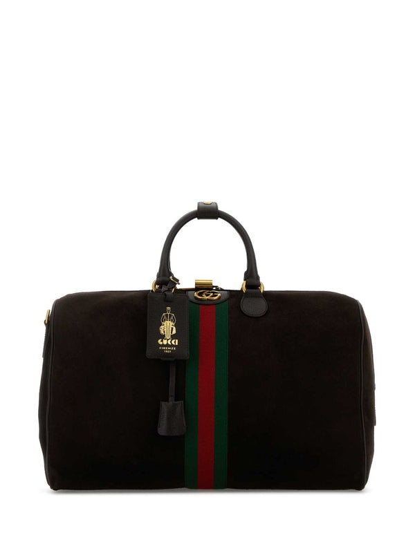Gucci Savoy Medium Brown Boston Bags