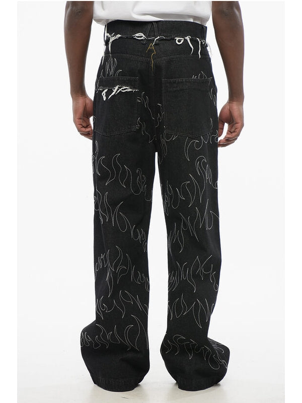 Airei Black Denim Pants