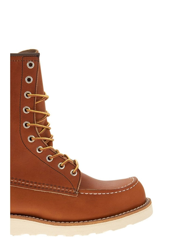 Red Wing Brown Lace-Up Boots