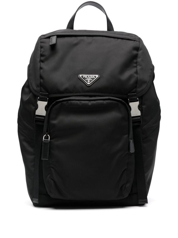 Triangle Logo Re-Nylon Backpack