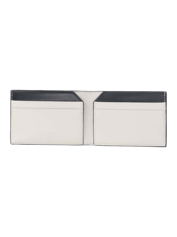 Logo Leather Bifold Wallet