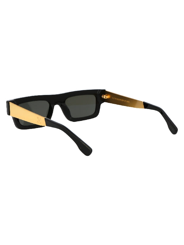 Colpo Temple Logo Sunglasses