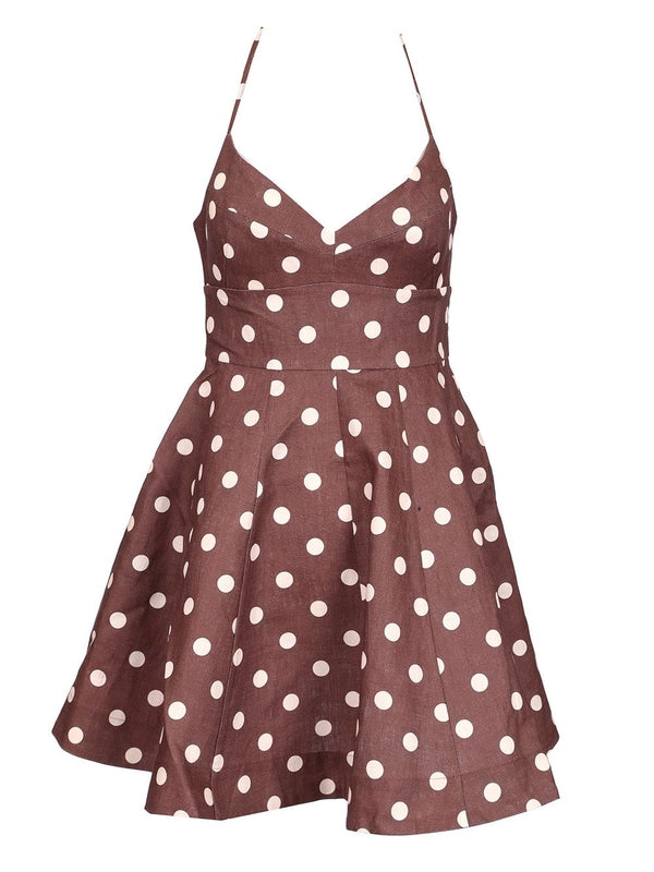 Acacia Polka Dot Pattern Dress