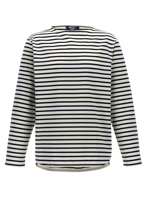 Stripe Long Sleeve Ris Top