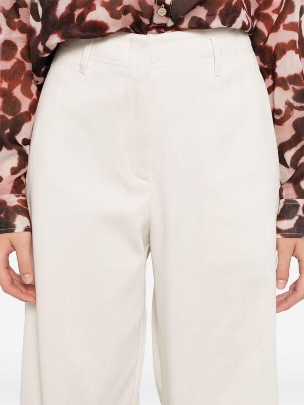 White Tailored Pants