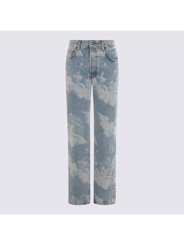 Fiorucci Blue Denim Pants