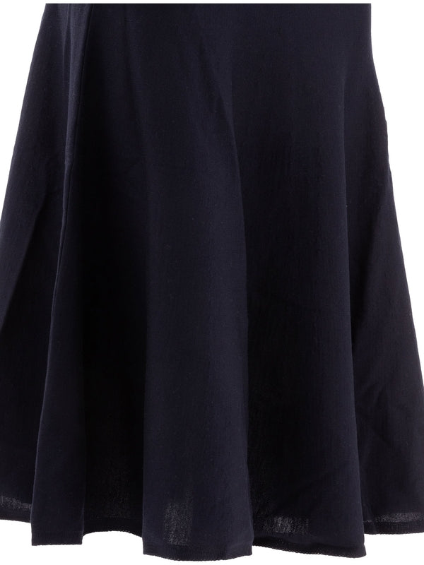 Mayu Wool Midi Skirt