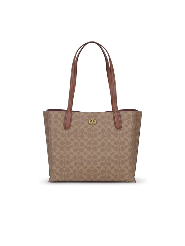 Coach Brown Tote Bags
