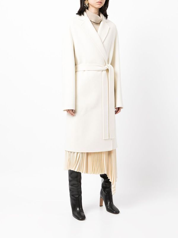 Cenda Belted Cashmere Coat