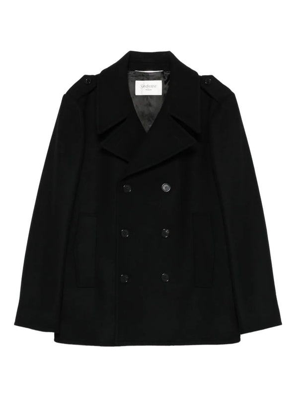 Saint Laurent Black Coats