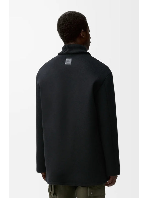 Double-breasted Wool Peacoat