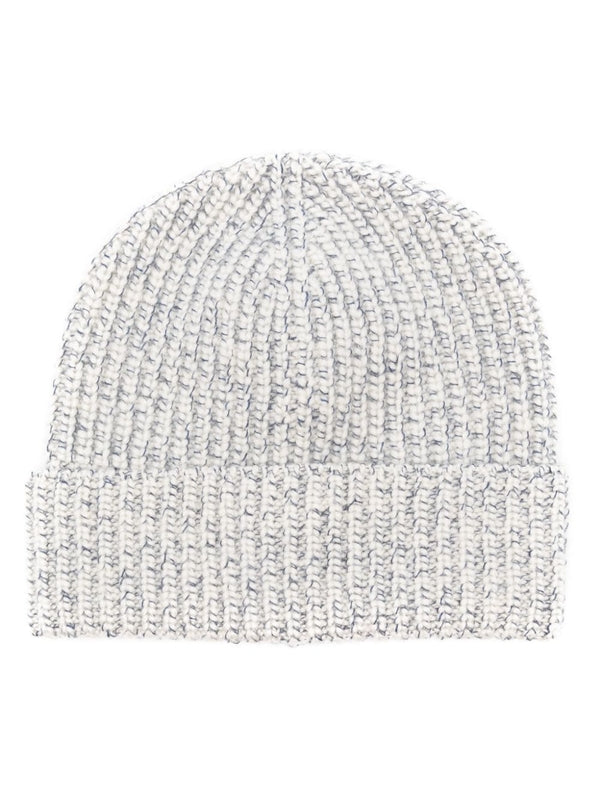 Turn-Up Cashmere Beanie