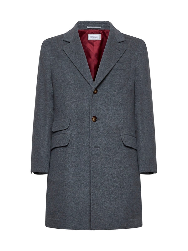 Single Cashmere Coat
