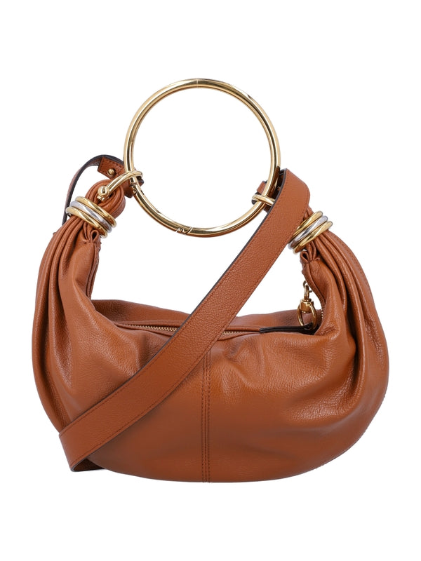 Chloe - Bracelet Leather Small Tote
  Bag - Jente