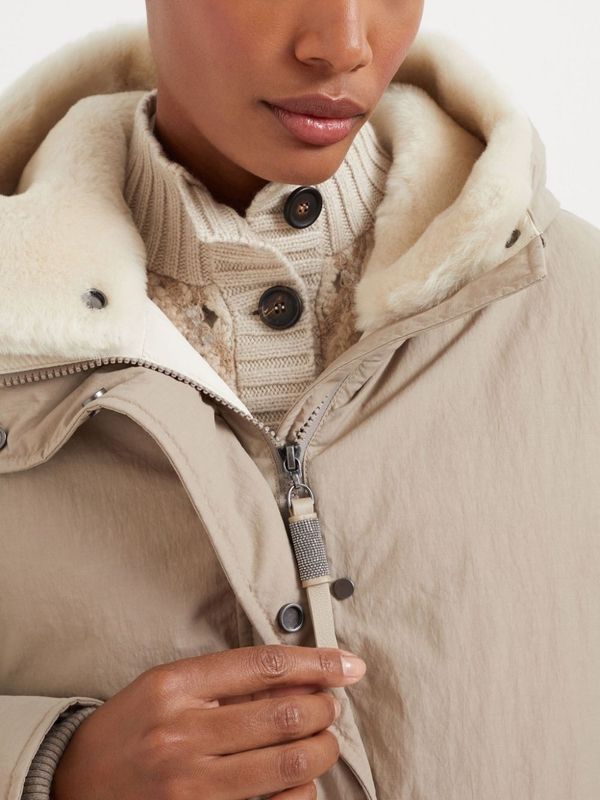 Fur Insert Hood Parka