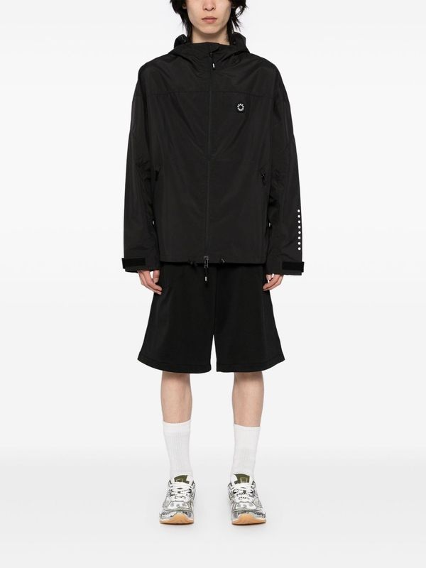 Bokeh Flower
  Patch Hood Jacket